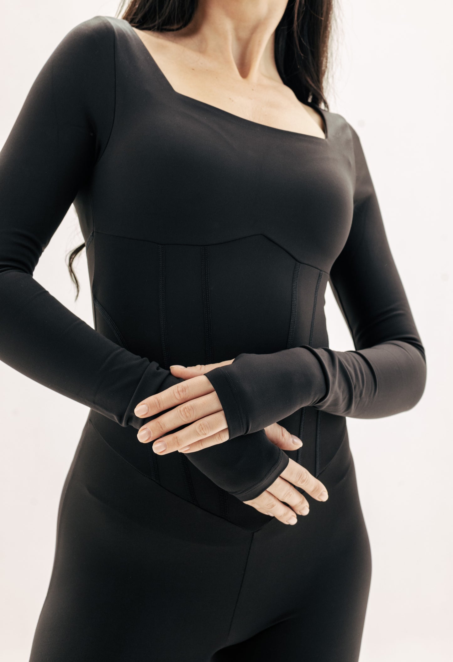 Long Sleeve Skinny Solo Bodysuit