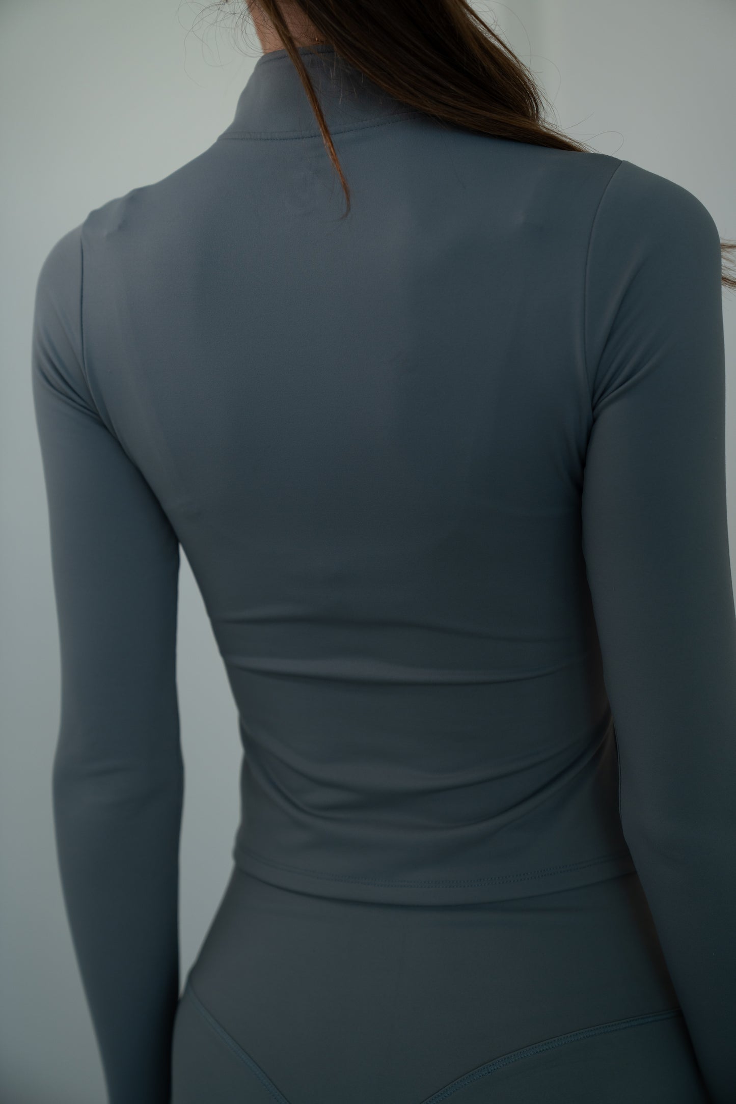 Long Sleeve Quarter Zipper Top