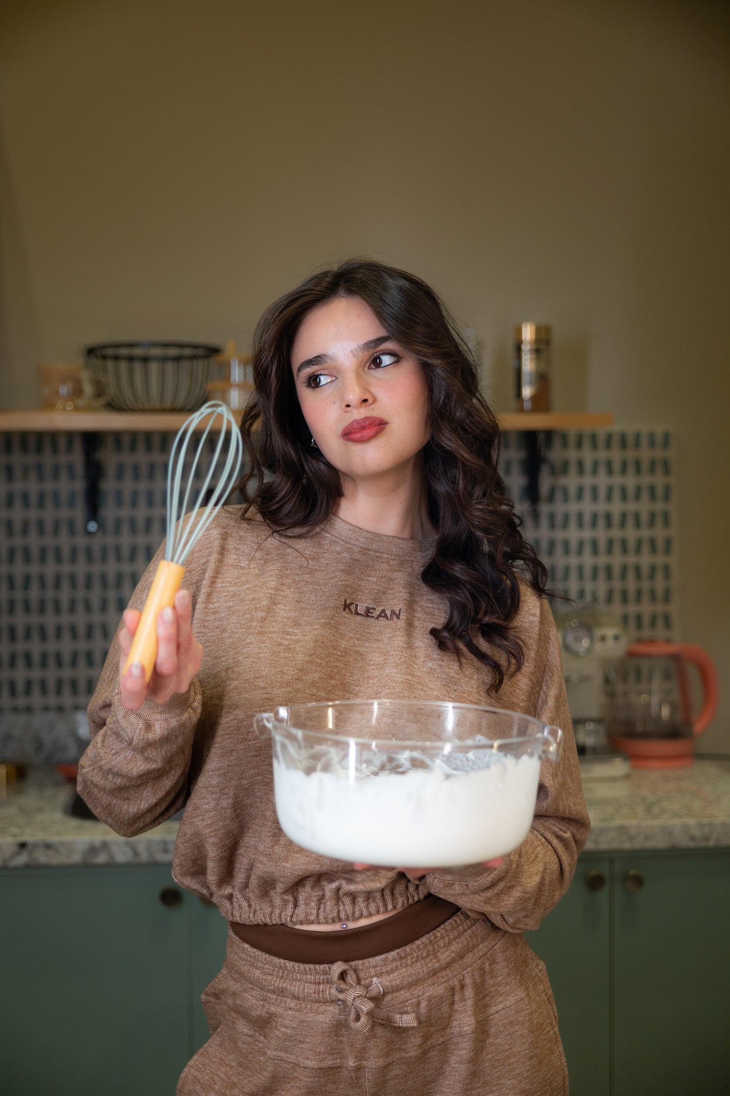 Warm Caramel Sweat Top