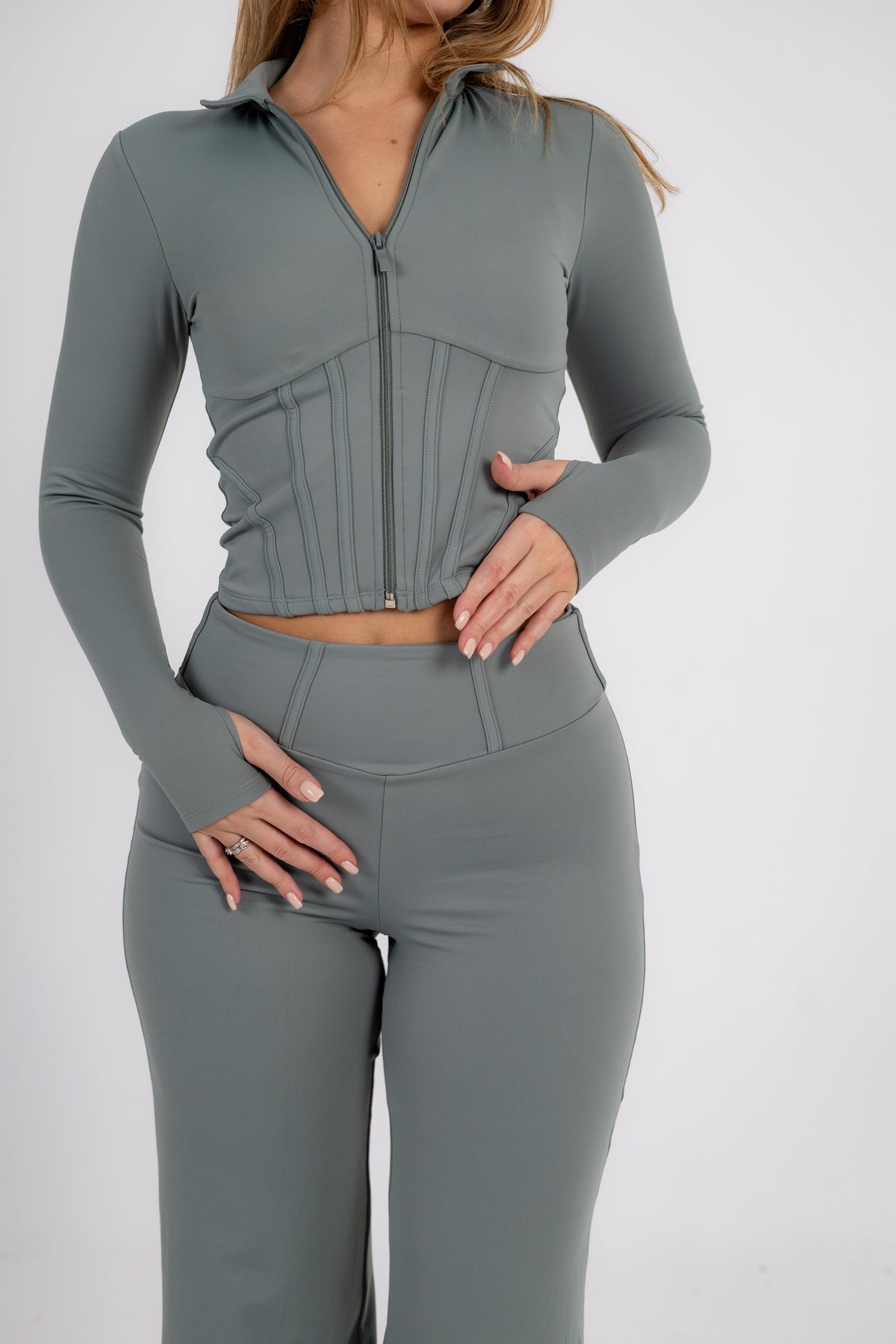 muted olive-gray