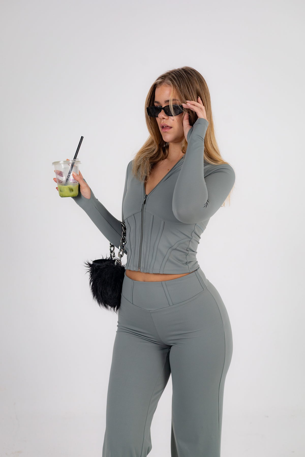 muted olive-gray