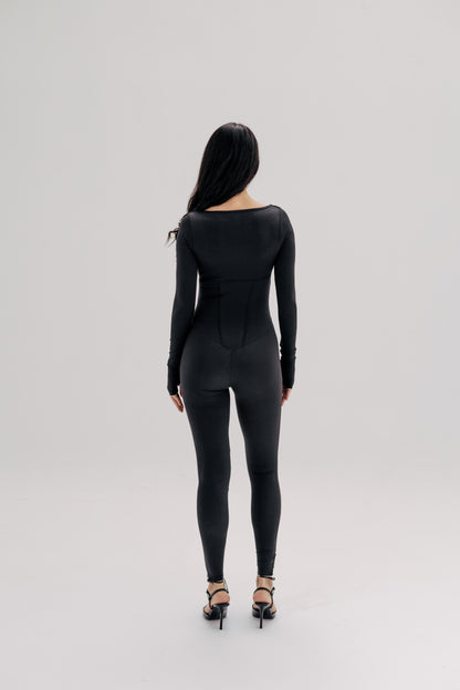 Long Sleeve Skinny Solo Bodysuit