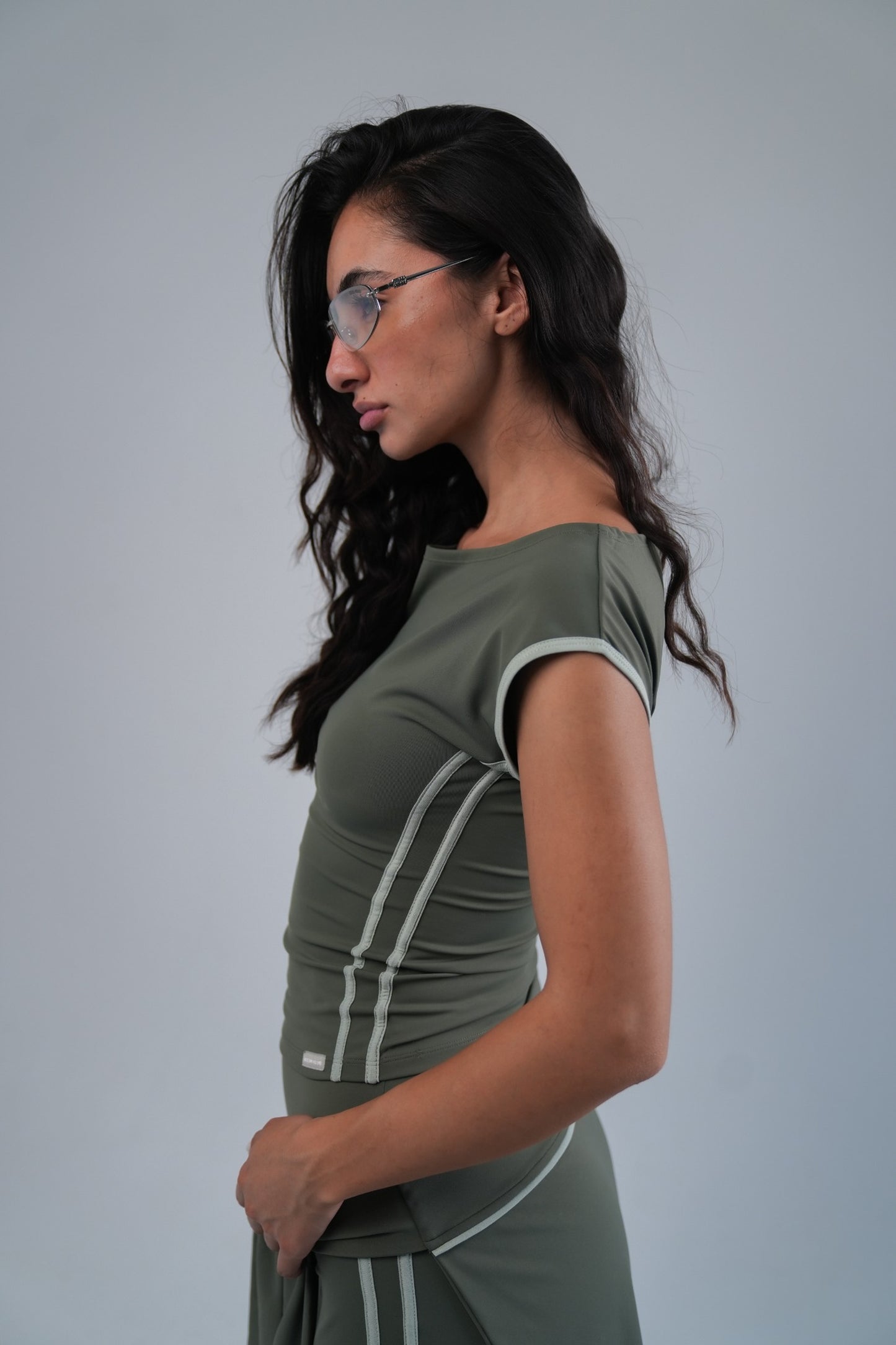 Boat Neckline Top